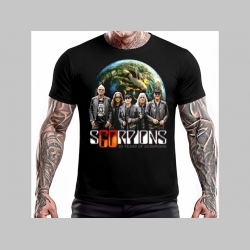 Scorpions - čierne pánske tričko 100%bavlna Scorpions - čierne pánske tričko 100%bavlna